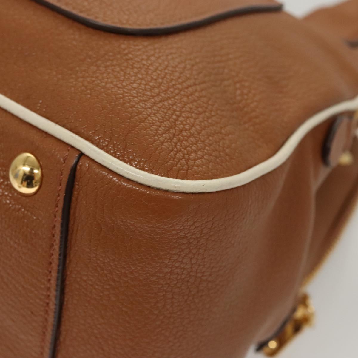 Miu Miu, Brown, Leather, handbag