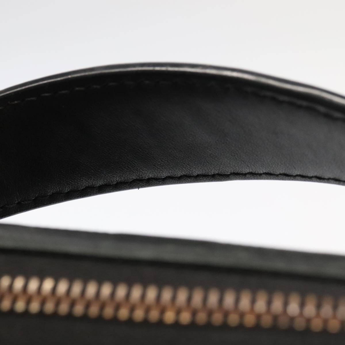 Louis Vuitton Ambler, Black, Leather, shoulder