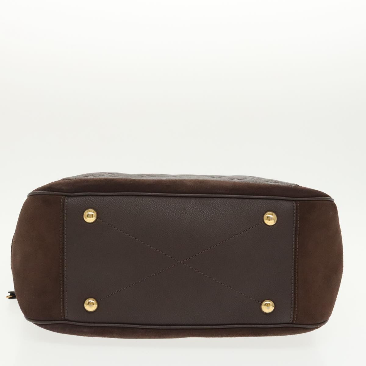 Louis Vuitton Audacieuse, Brown, Leather, handbag