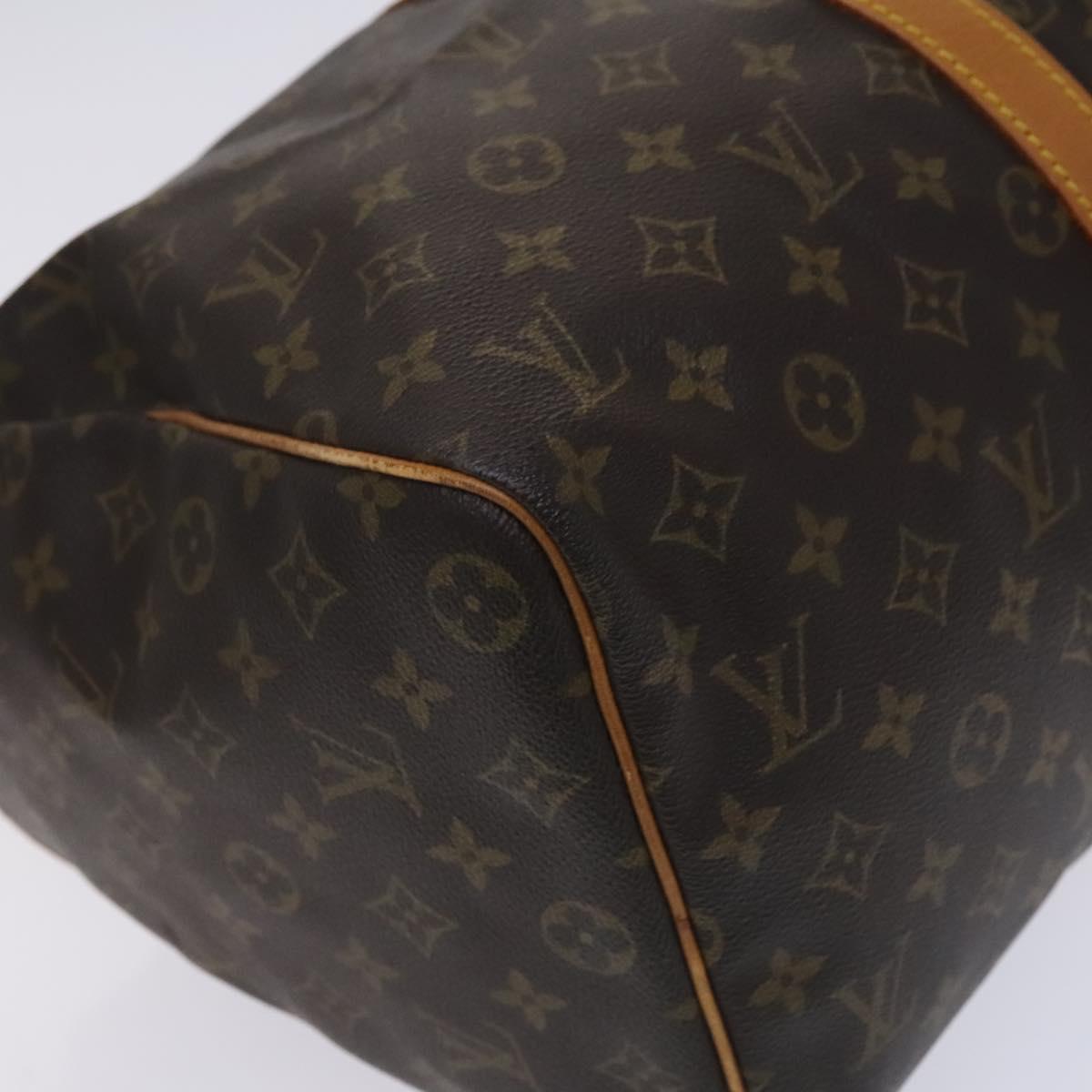 Louis Vuitton Keepall 45, Brown, Canvas, travel
