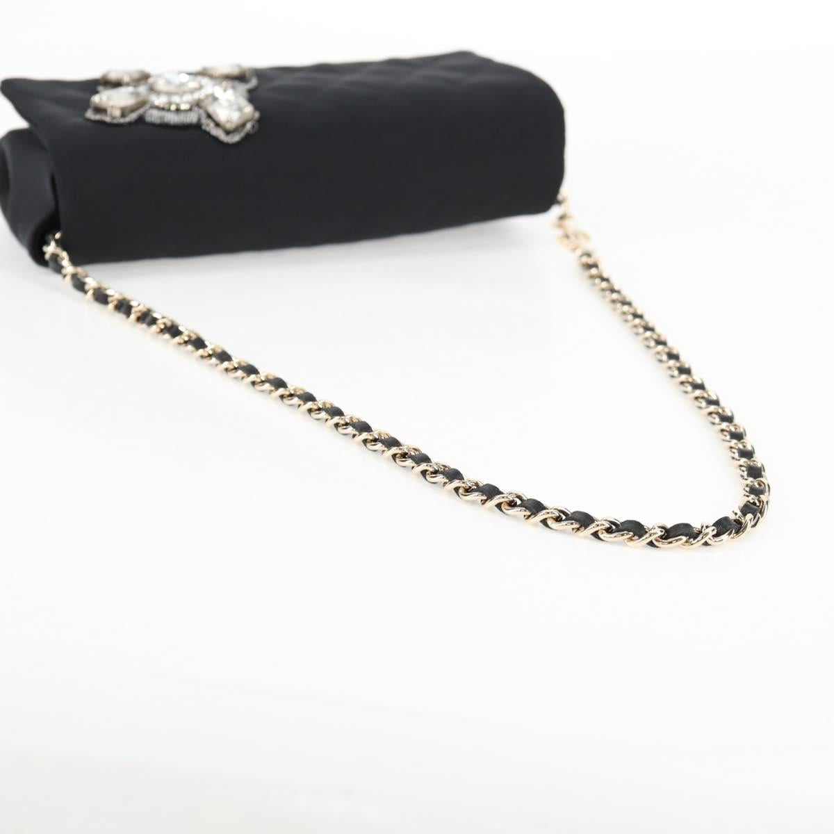 Chanel, Black, NYLON, shoulder
