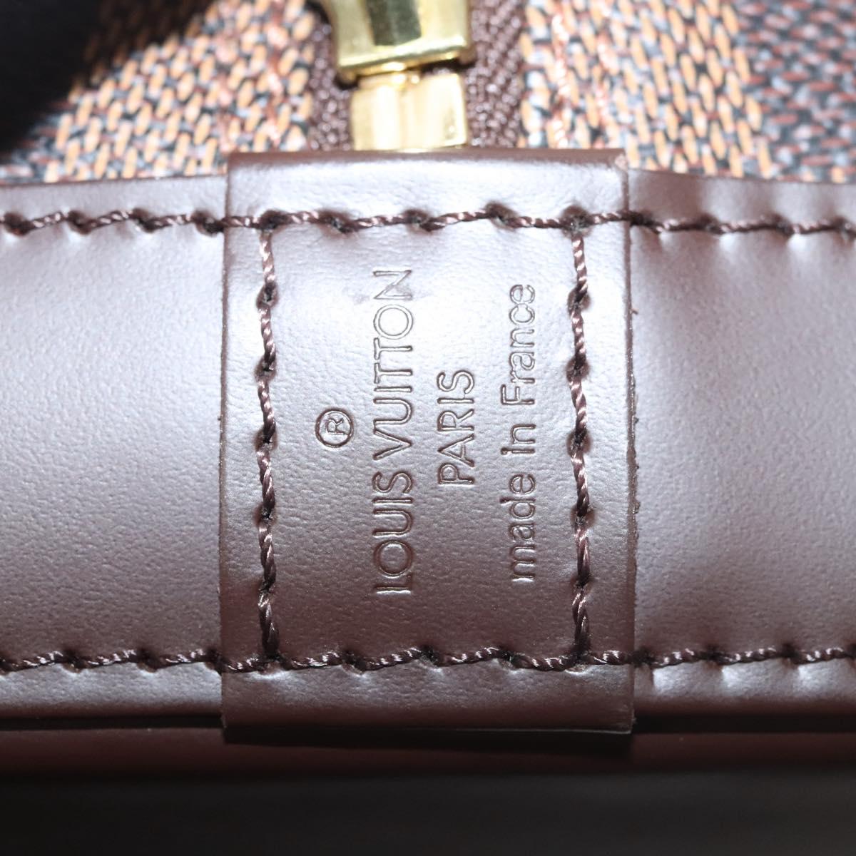 Louis Vuitton Alma, Brown, Canvas, handbag