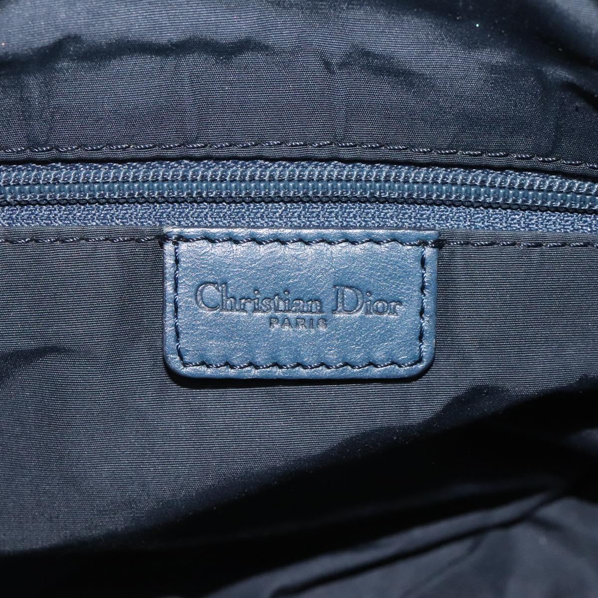 Dior Trotter, Navy, Canvas, handbag