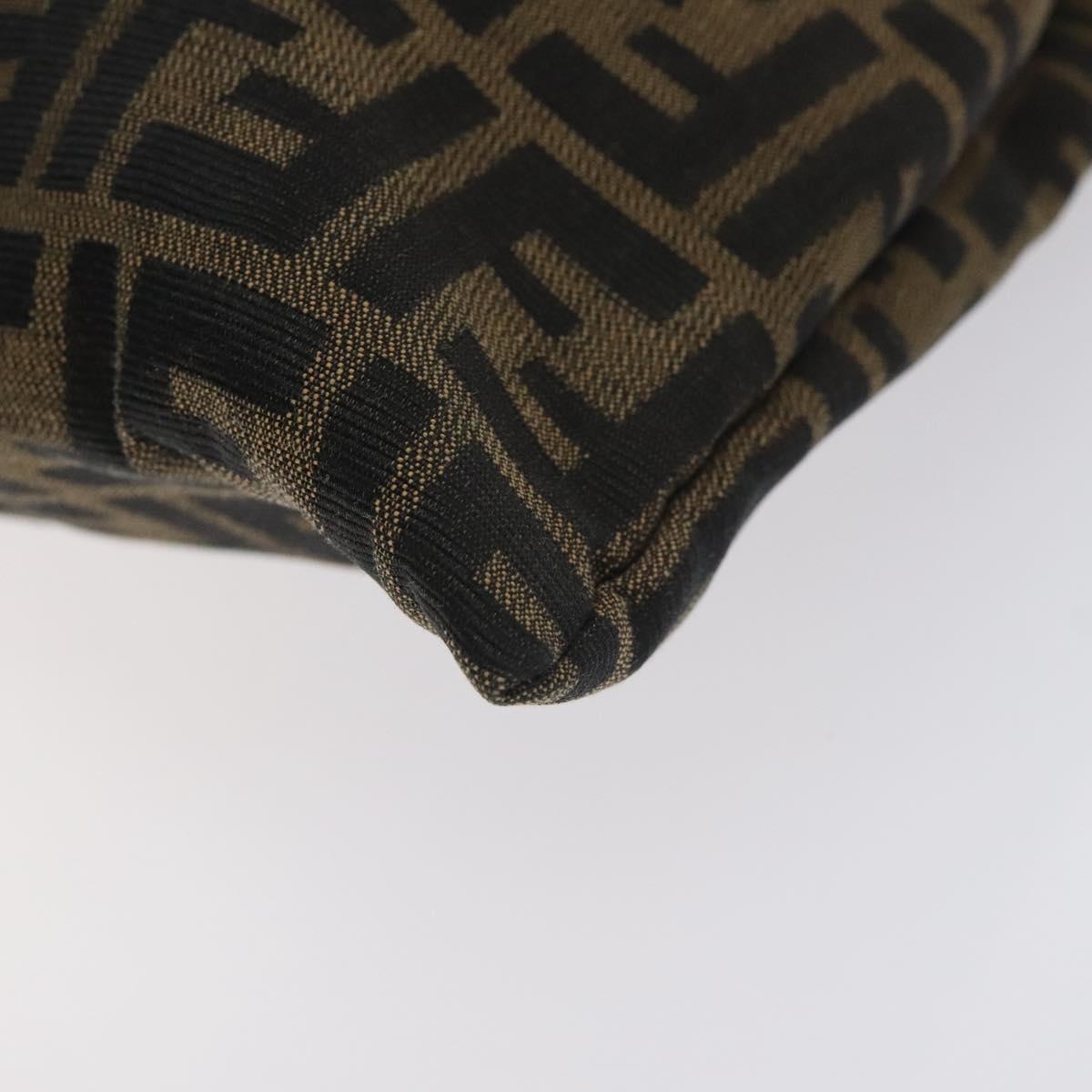 Fendi Zucca, Brown, Canvas, handbag