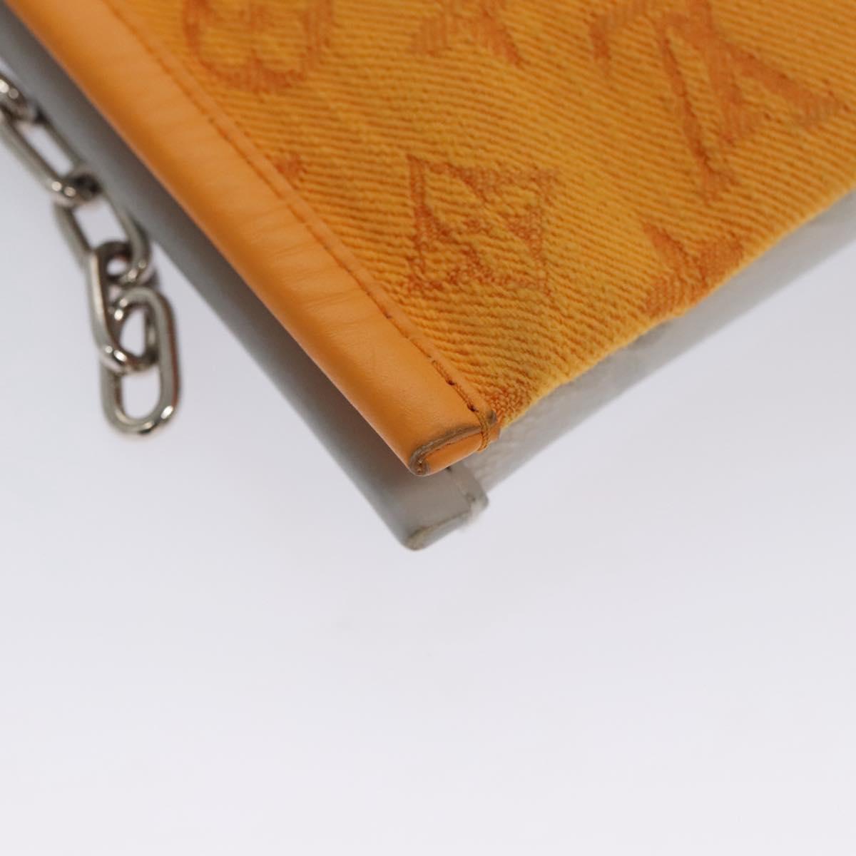 Louis Vuitton Flat messenger, Grey, Canvas, shoulder