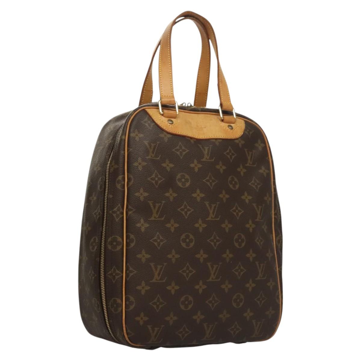 Louis Vuitton Excursion, Brown, Canvas, handbag