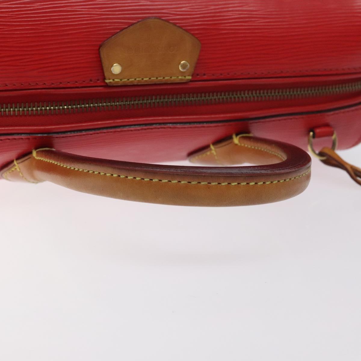 Louis Vuitton, Red, Leather, handbag