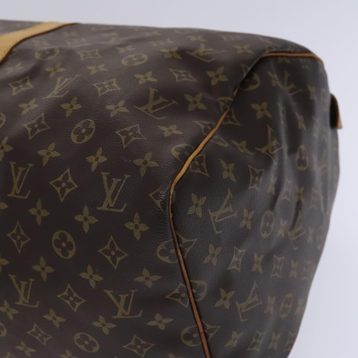 Louis Vuitton Keepall 50, Brown, Canvas, travel