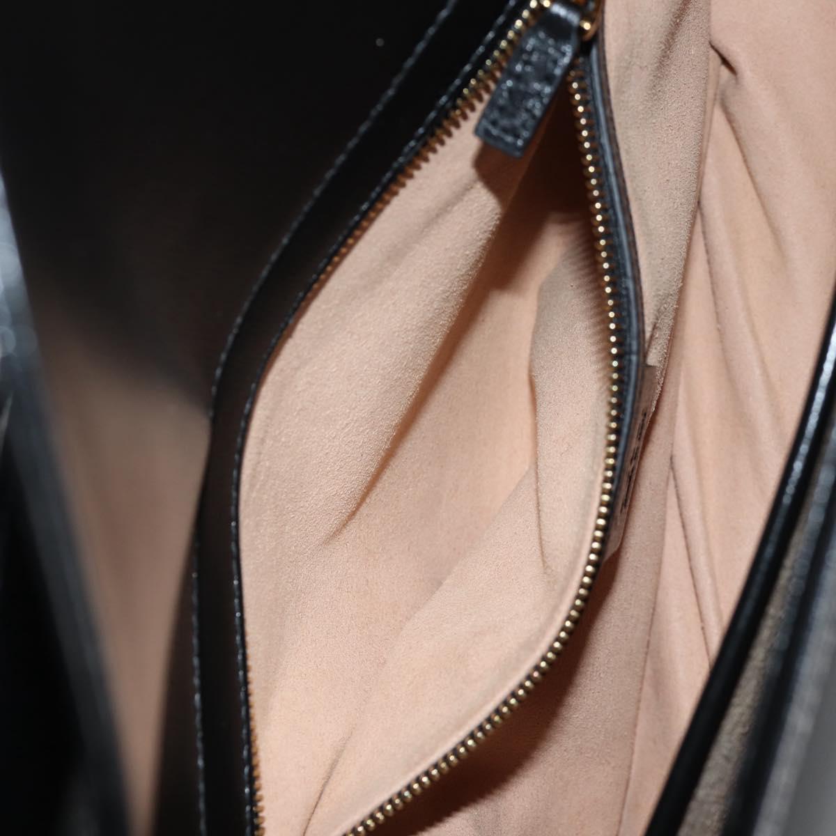Gucci Marina, Black, Leather, shoulder