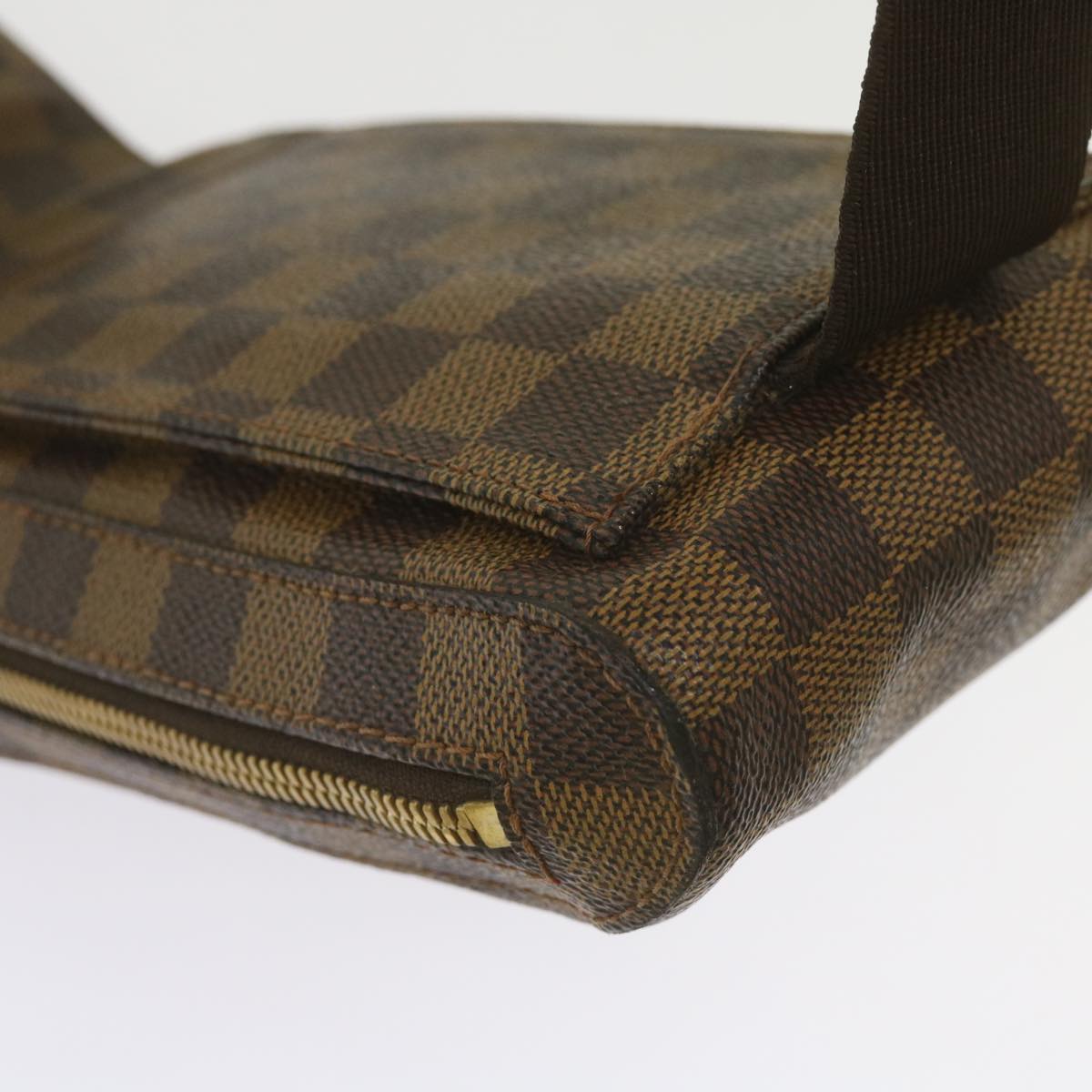 Louis Vuitton Geronimos, Brown, Canvas, shoulder