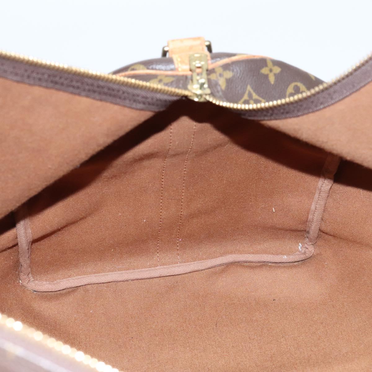 Louis Vuitton Keepall Bandoulière 60, Brown, Canvas, travel