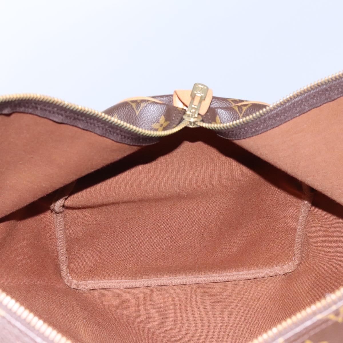 Louis Vuitton Keepall 55, Brown, Canvas, travel