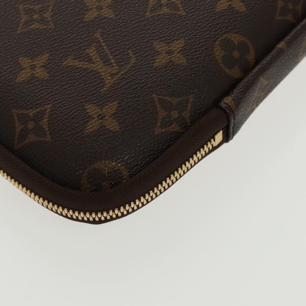 Louis Vuitton Housse ordinateur, Brown, Canvas, wallet
