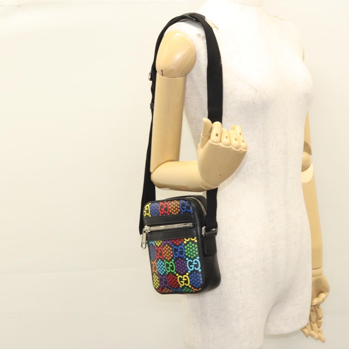 Gucci Psychedelic, Multicolour, Canvas, shoulder