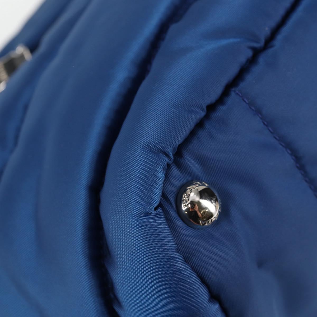 Prada Re-Nylon, Blue, NYLON, handbag