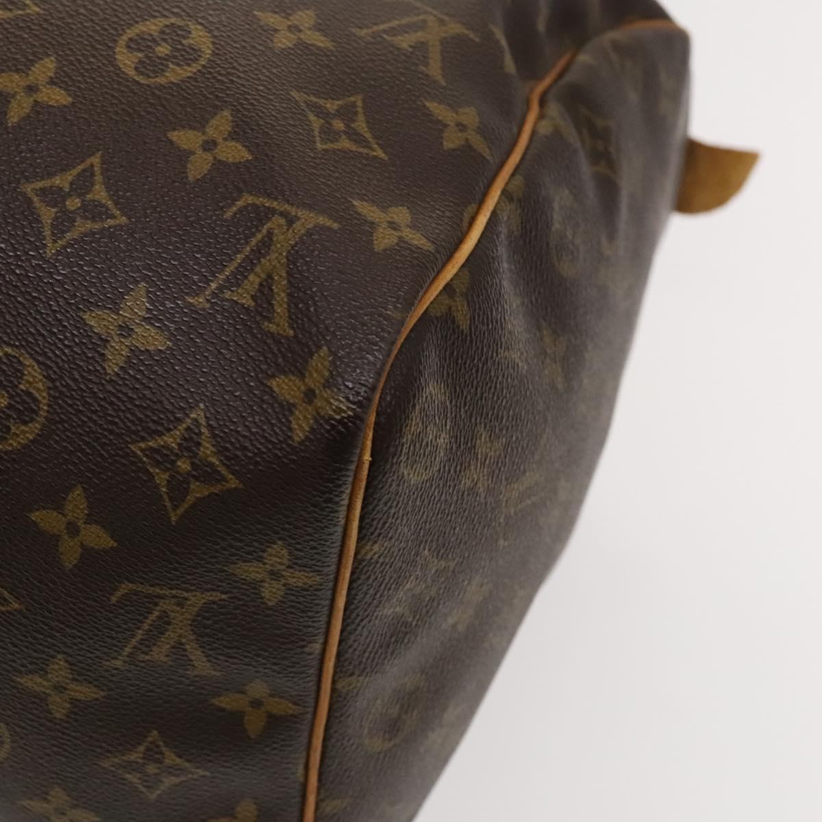 Louis Vuitton Keepall 45, Brown, Canvas, travel