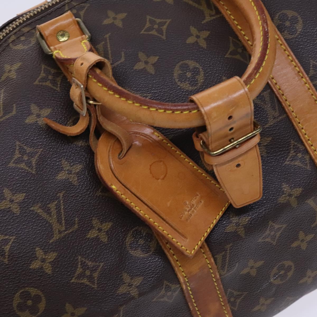 Louis Vuitton Keepall 45, Brown, Canvas, travel