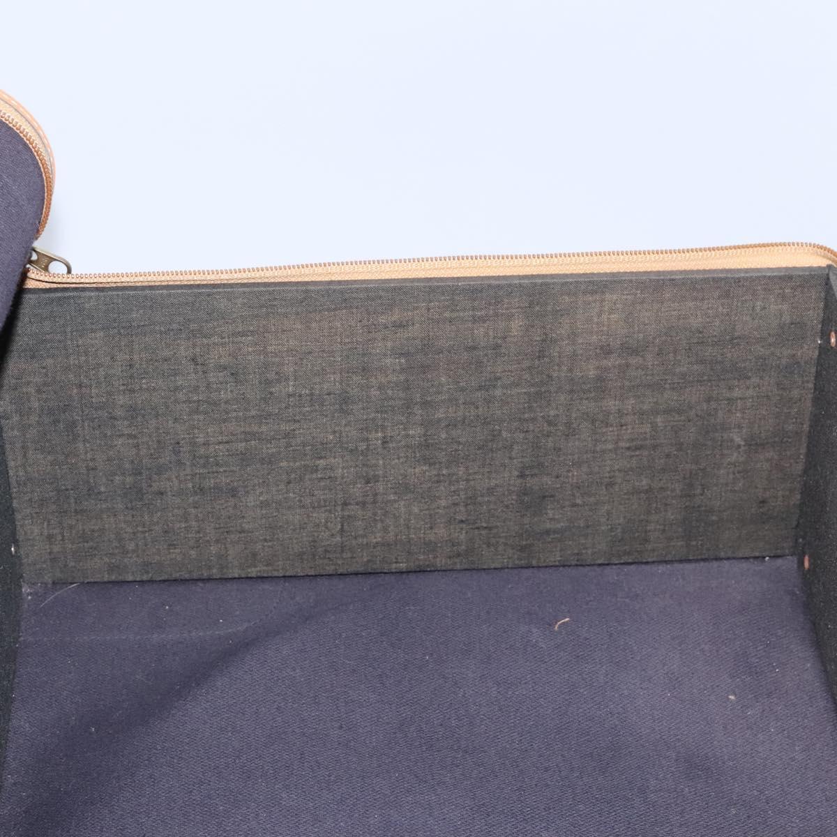 Fendi Pequin, Black, Canvas, travel