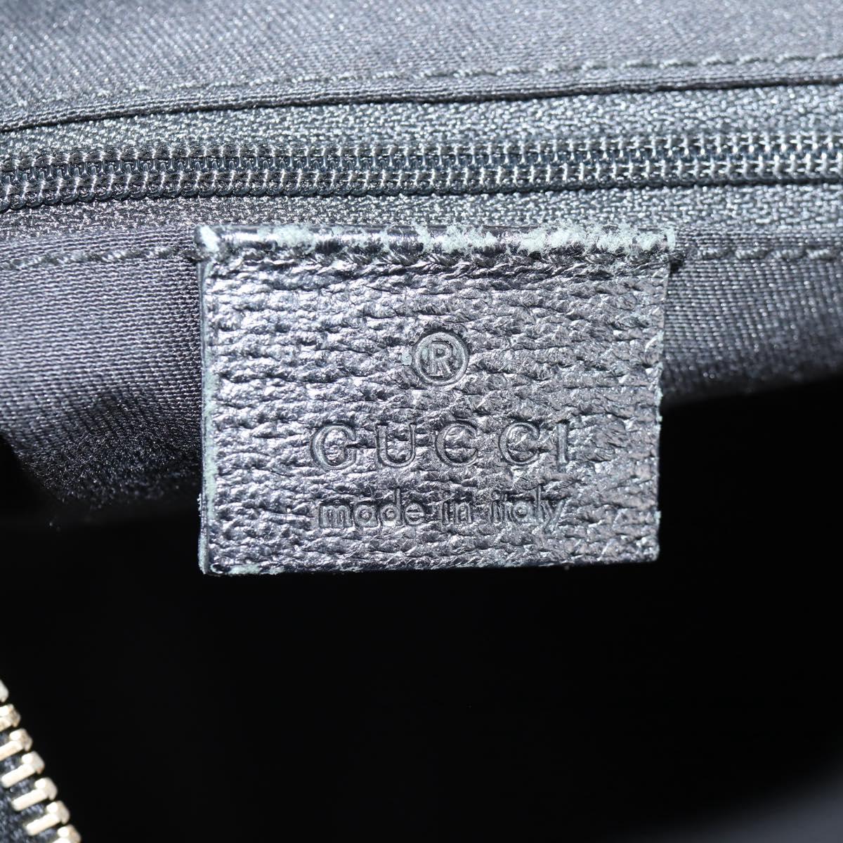 Gucci GG canvas, Black, Canvas, shoulder