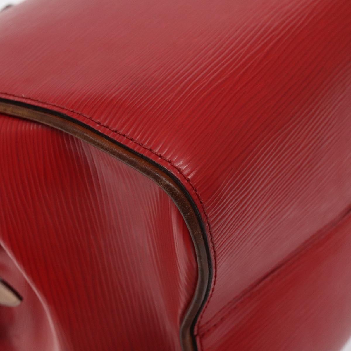 Louis Vuitton, Red, Leather, handbag