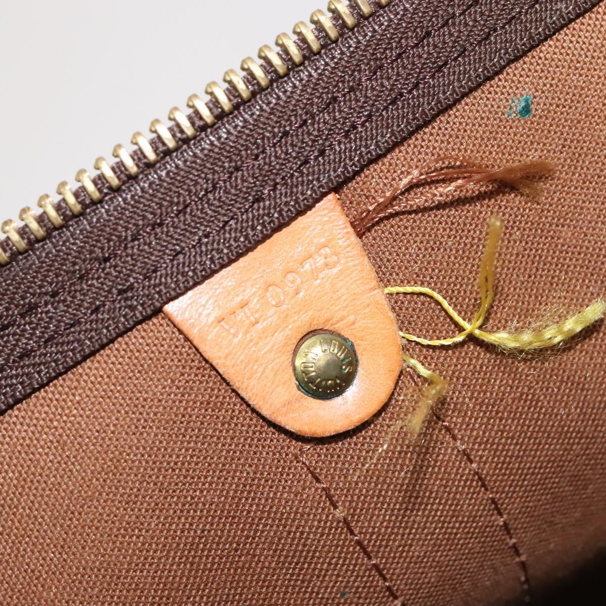 Louis Vuitton Keepall 55, Brown, Canvas, travel