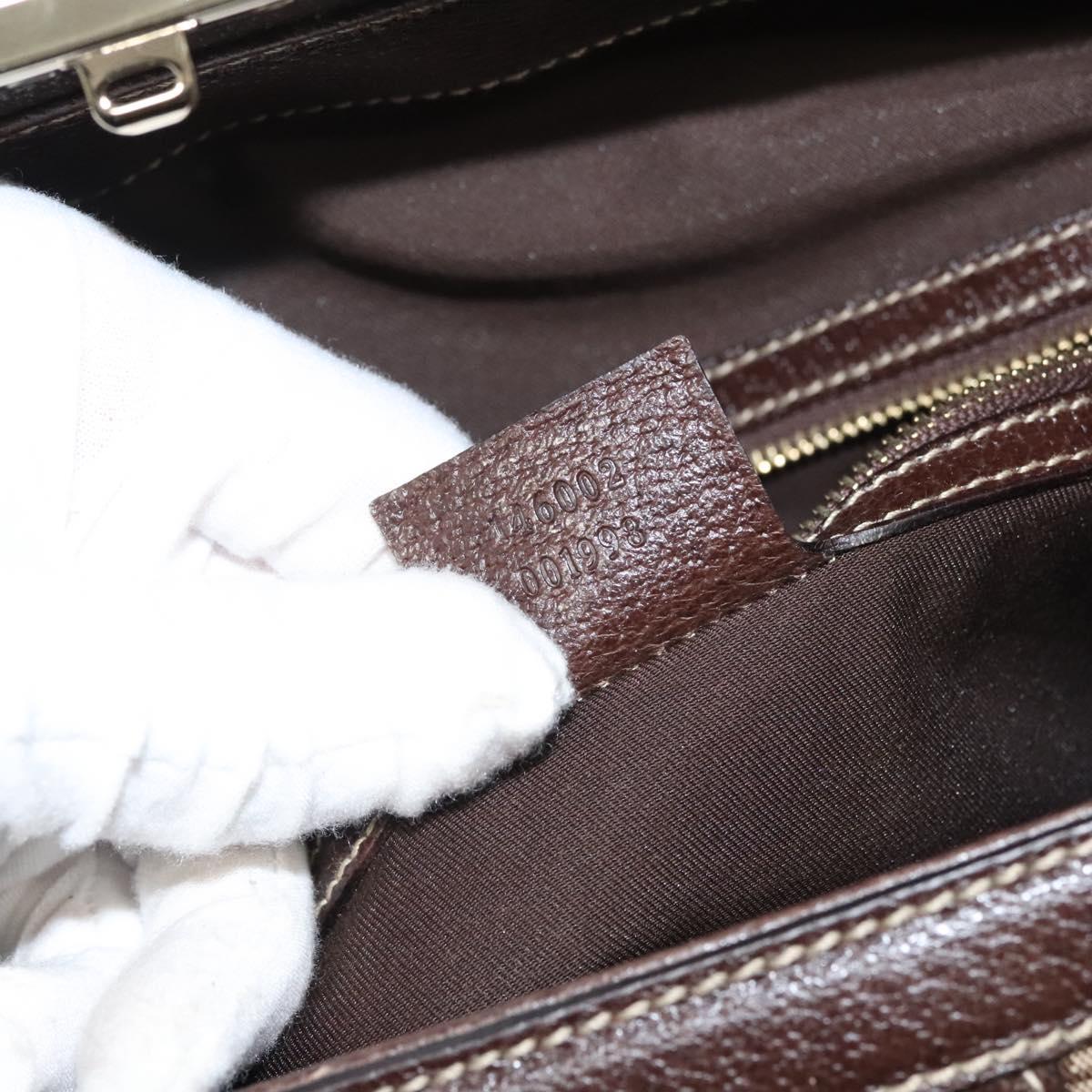 Gucci Sherry, Brown, Canvas, handbag