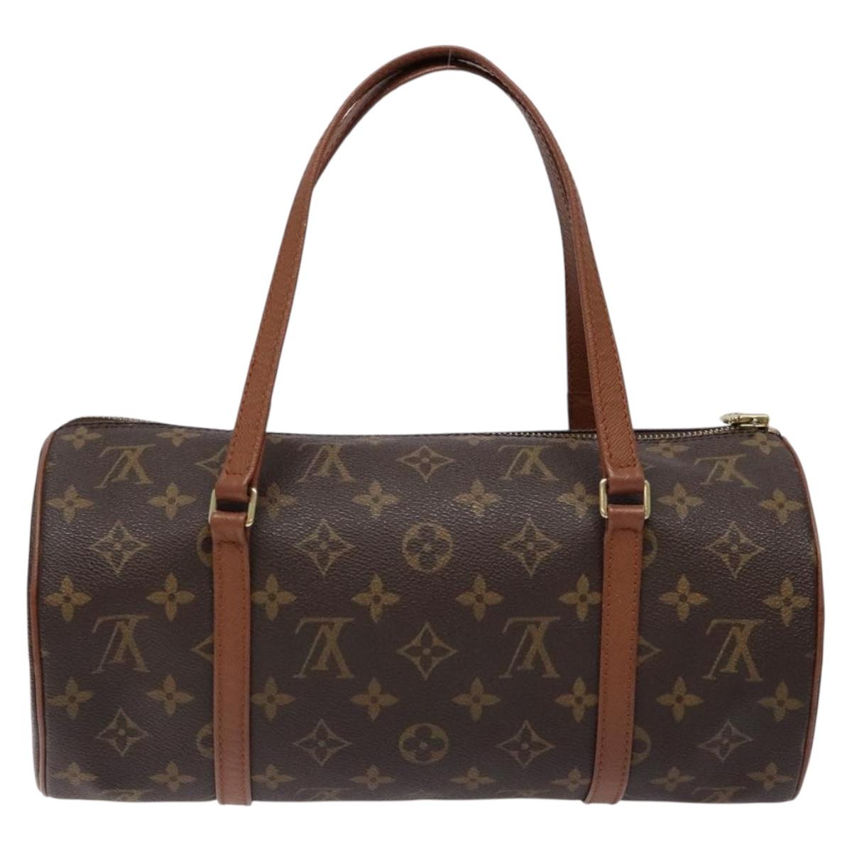 Louis Vuitton Papillon 30, Brown, Canvas, handbag