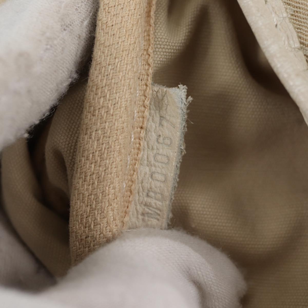 Louis Vuitton Saumur, Beige, Canvas, shoulder