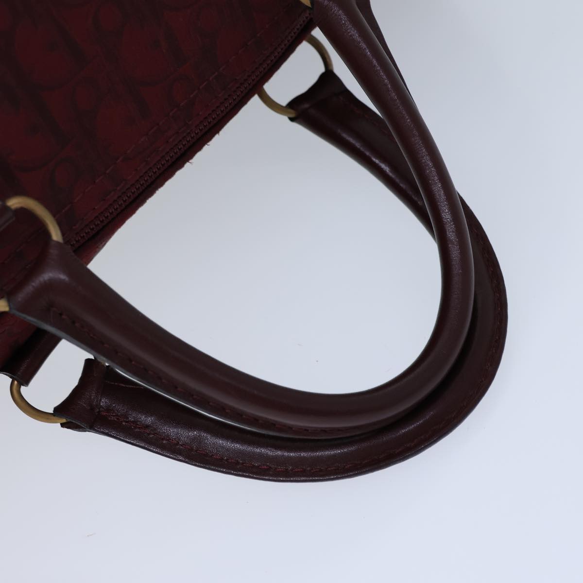 Dior Trotter, Burgundy, Canvas, travel