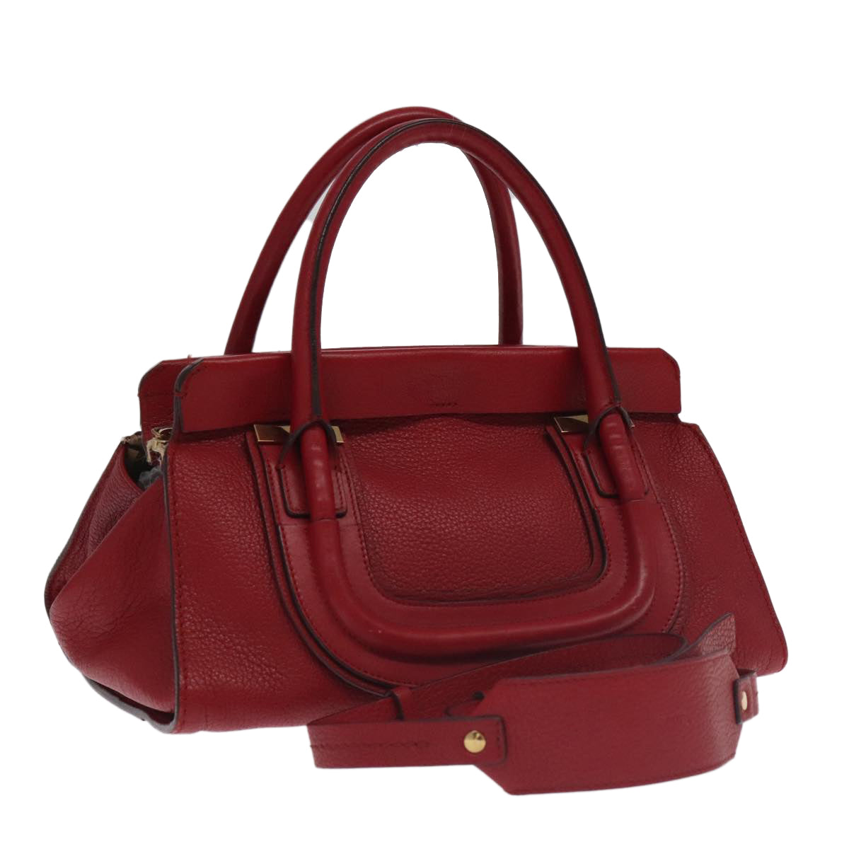 Chloé Everston, Red, Leather, handbag