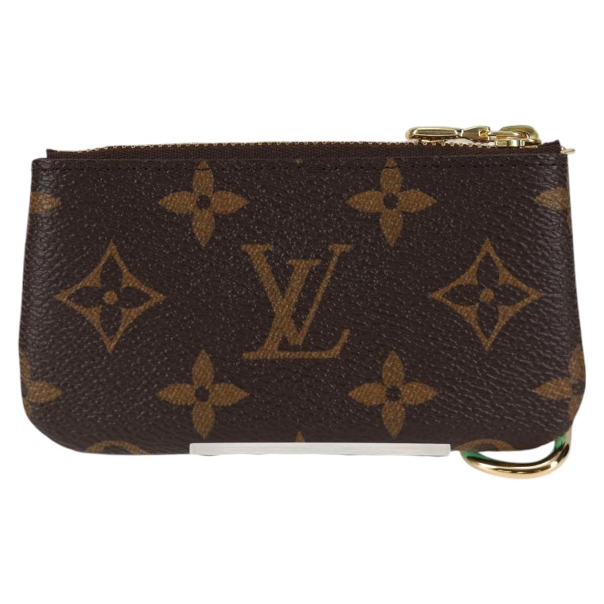 Louis Vuitton Vivienne, Brown, Canvas, wallet
