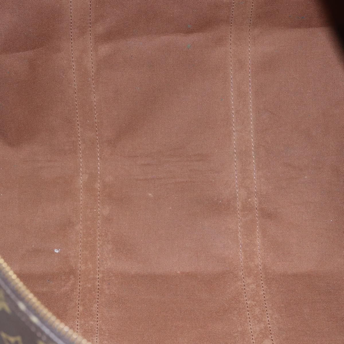 Louis Vuitton Keepall 60, Brown, Canvas, travel