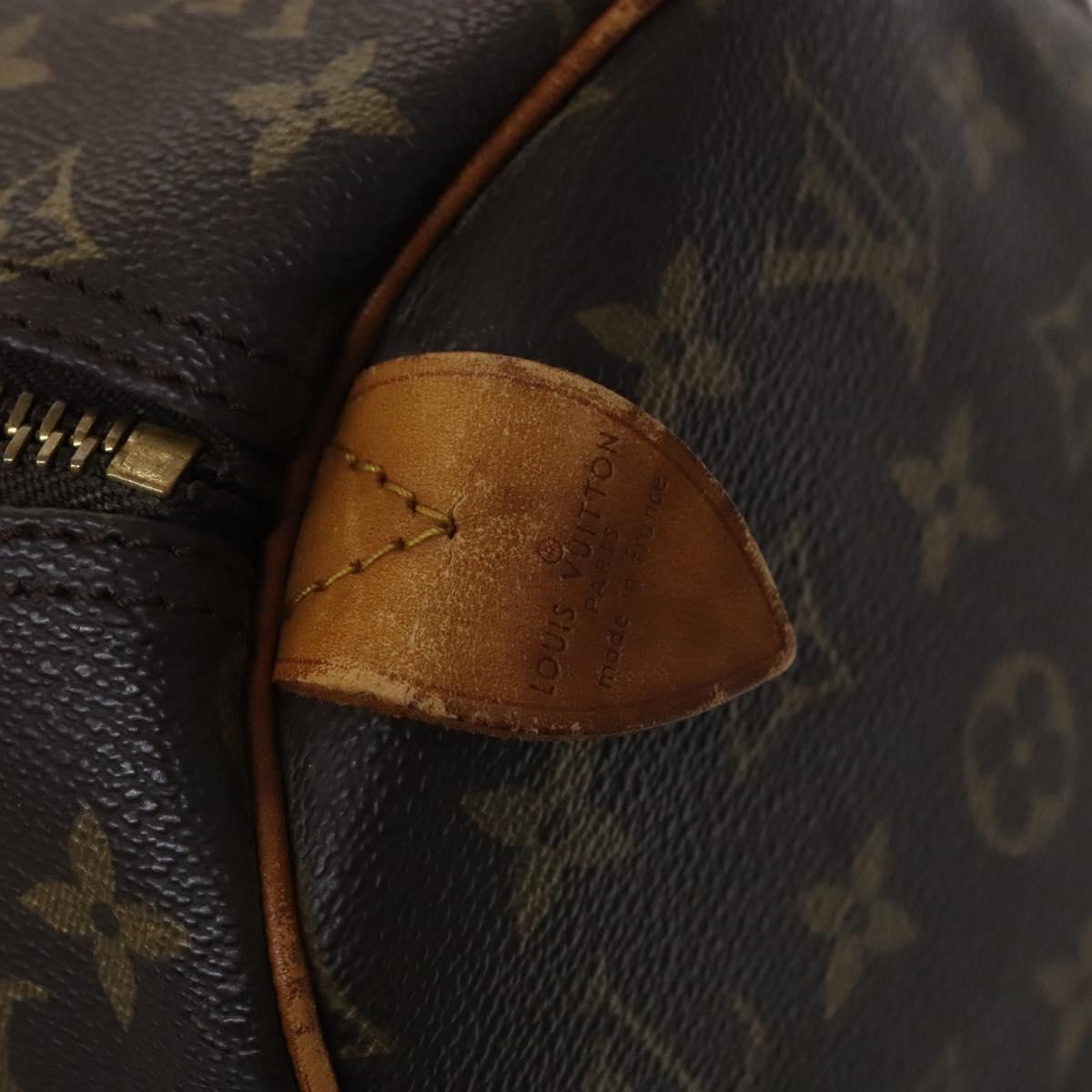 Louis Vuitton Keepall 45, Brown, Canvas, travel