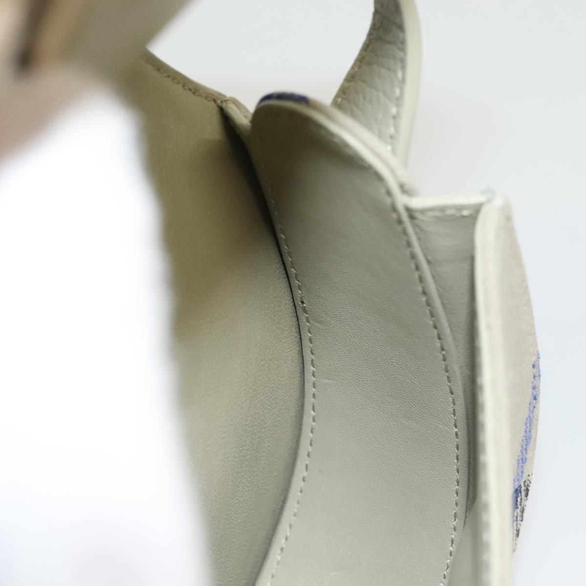 Burberry, Grey, Canvas, shoulder