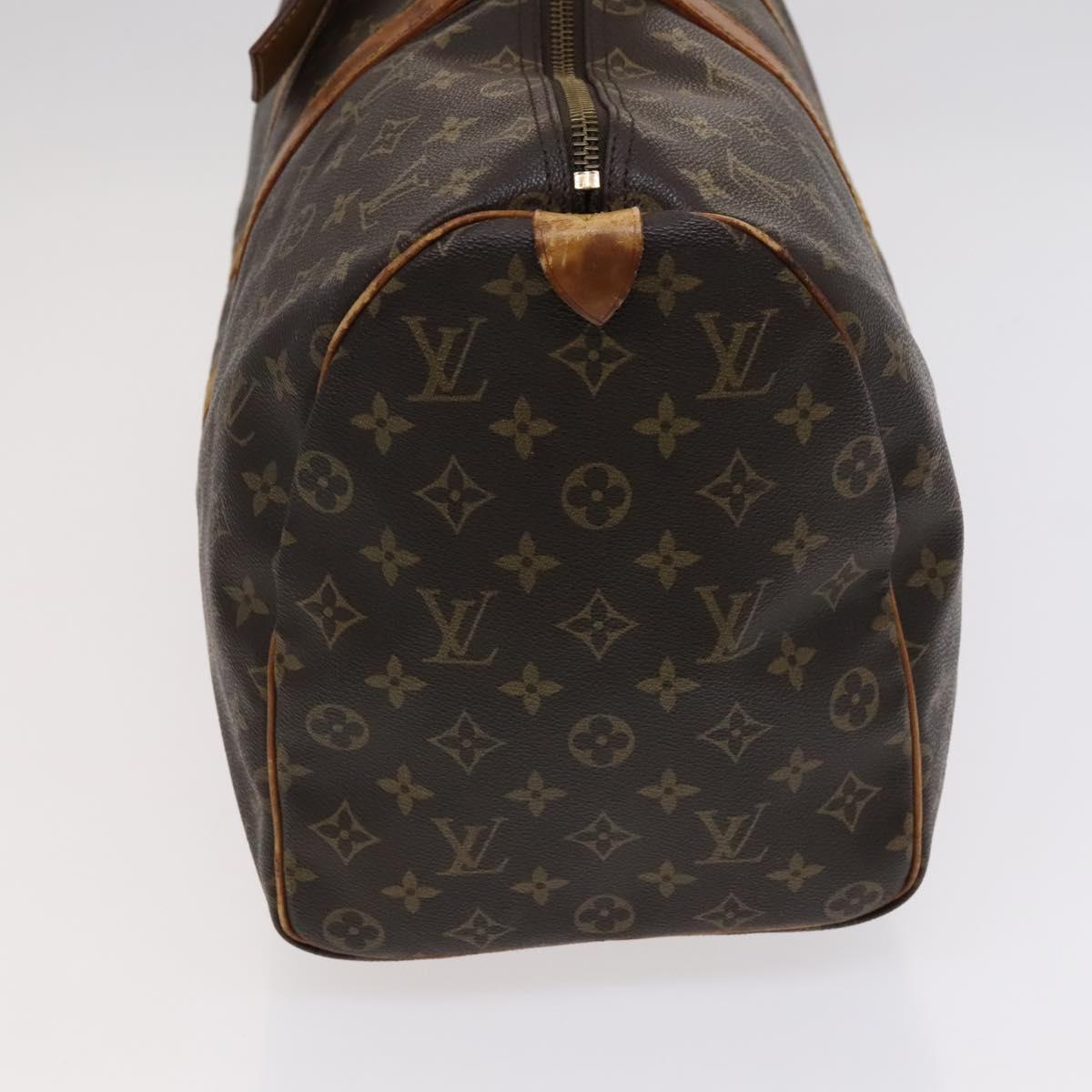 Louis Vuitton Keepall 45, Brown, Canvas, travel