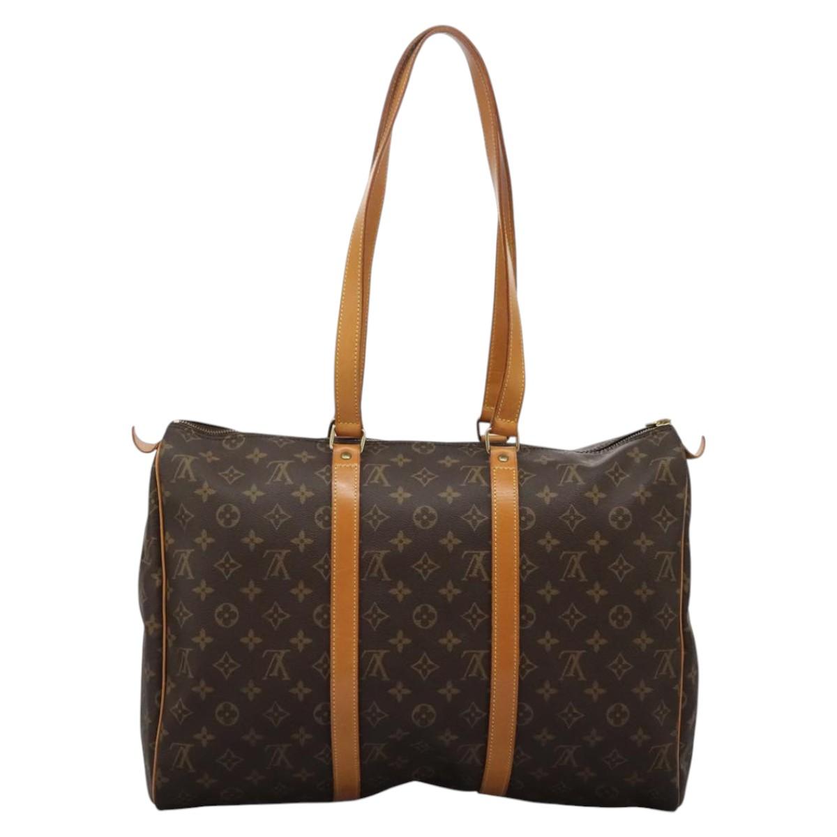 Louis Vuitton Flanerie 45, Brown, Canvas, shoulder