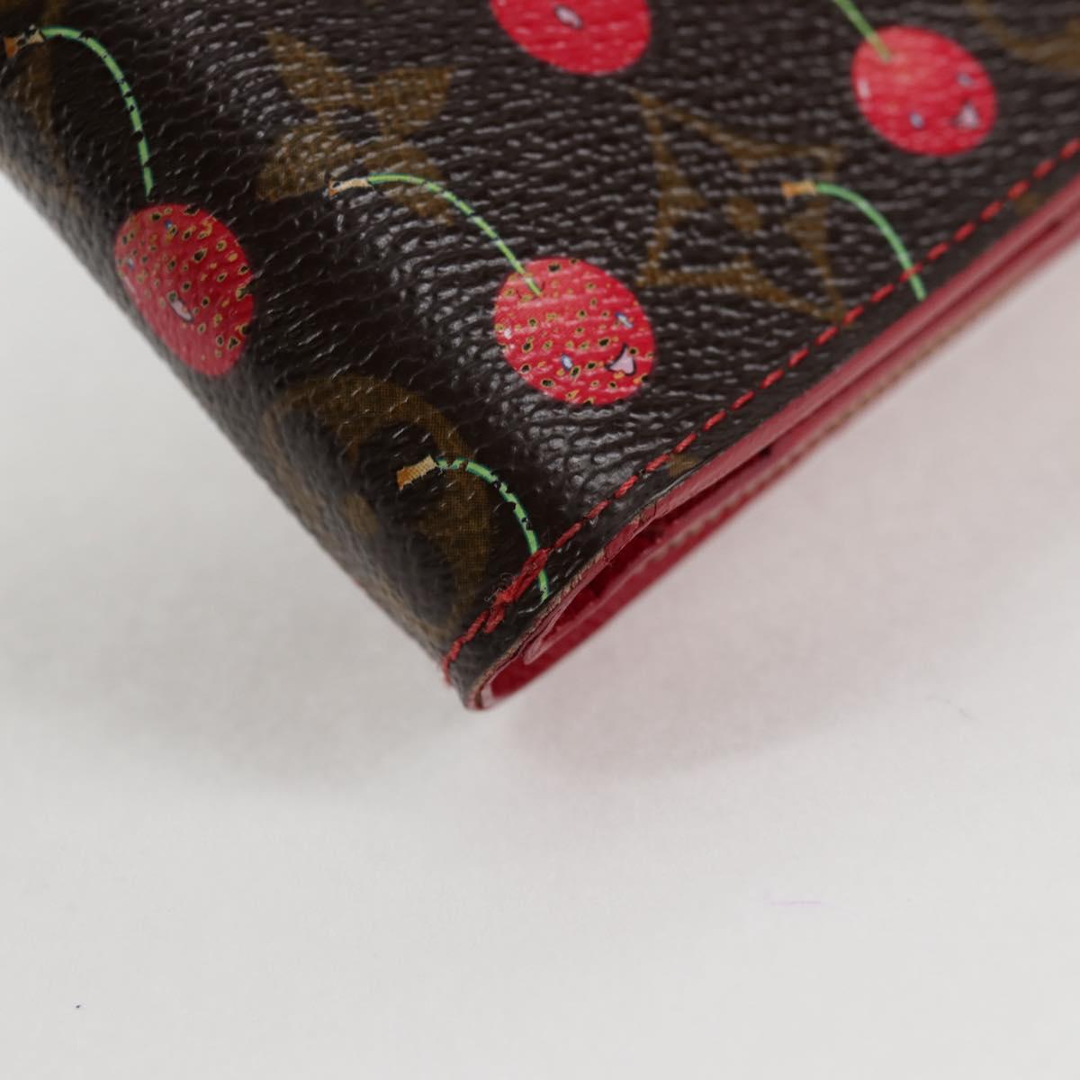 Louis Vuitton Compact zip, Brown, Canvas, wallet
