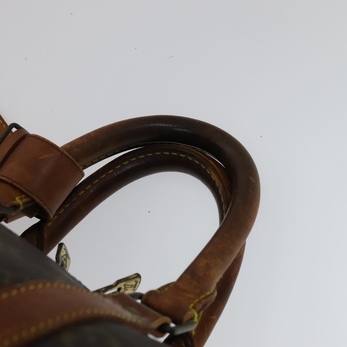 Louis Vuitton Keepall 45, Brown, Canvas, travel
