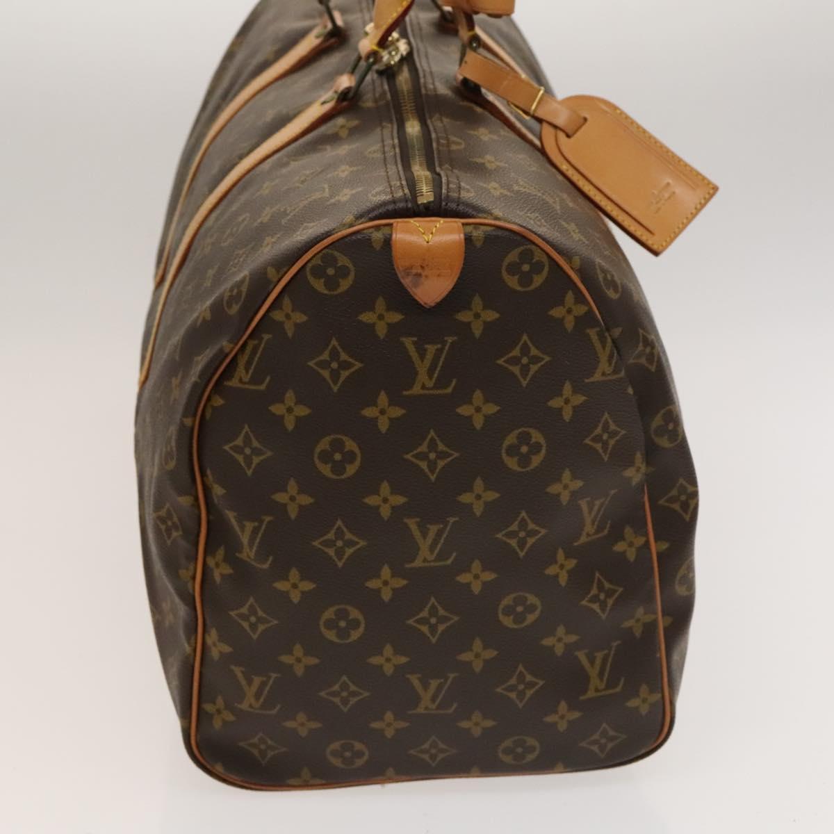 Louis Vuitton Keepall 50, Brown, Canvas, travel