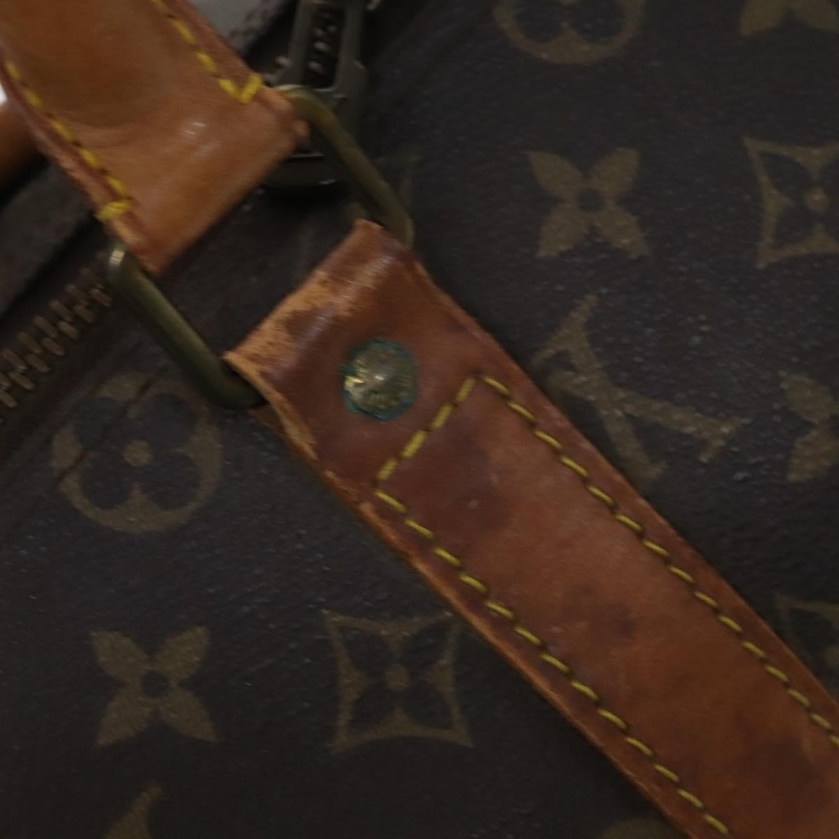 Louis Vuitton Keepall 45, Brown, Canvas, travel