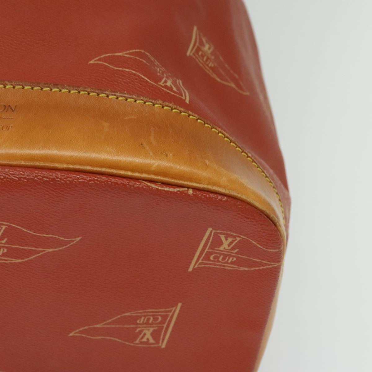 Louis Vuitton Saint Tropez, Red, Canvas, shoulder