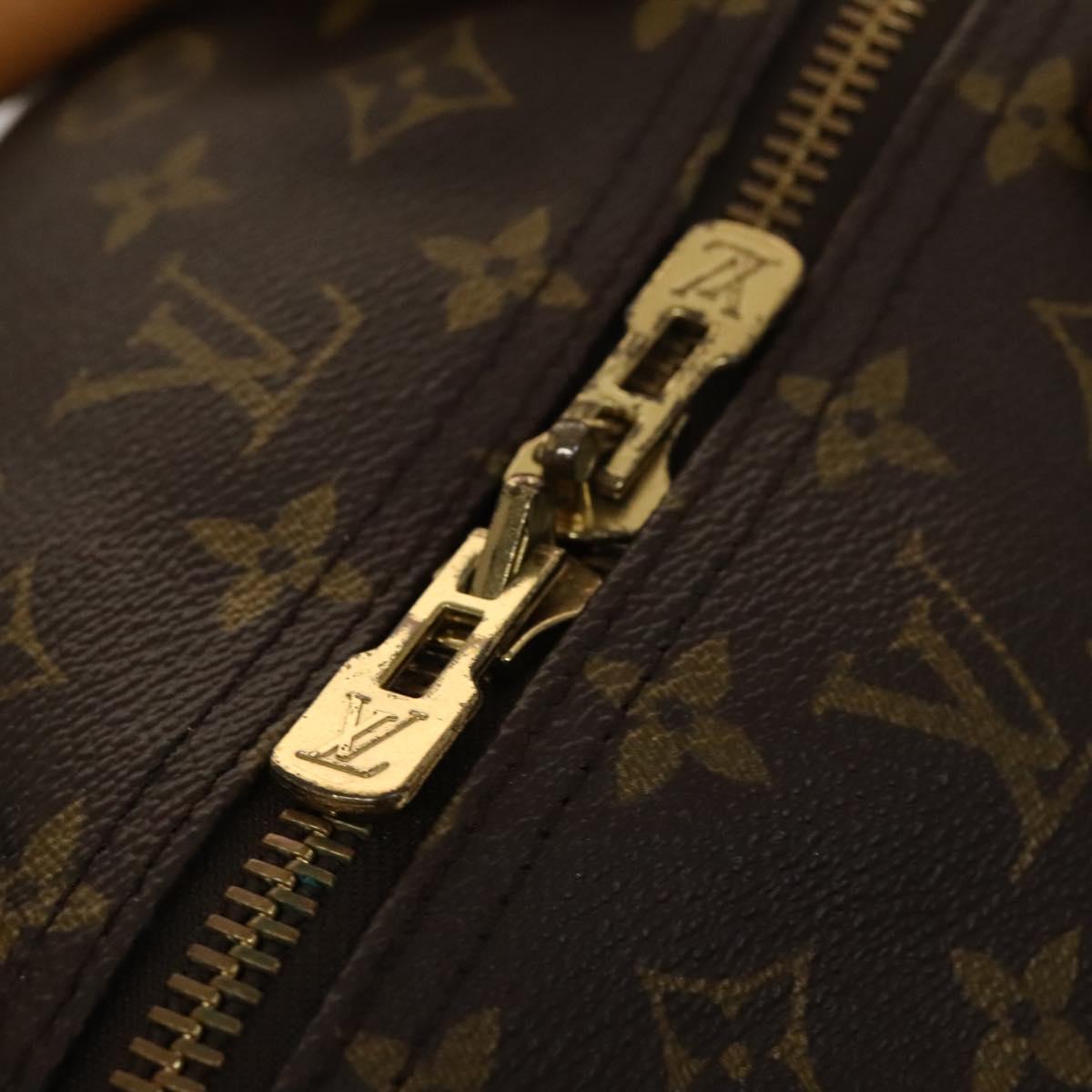 Louis Vuitton Keepall 60, Brown, Canvas, travel