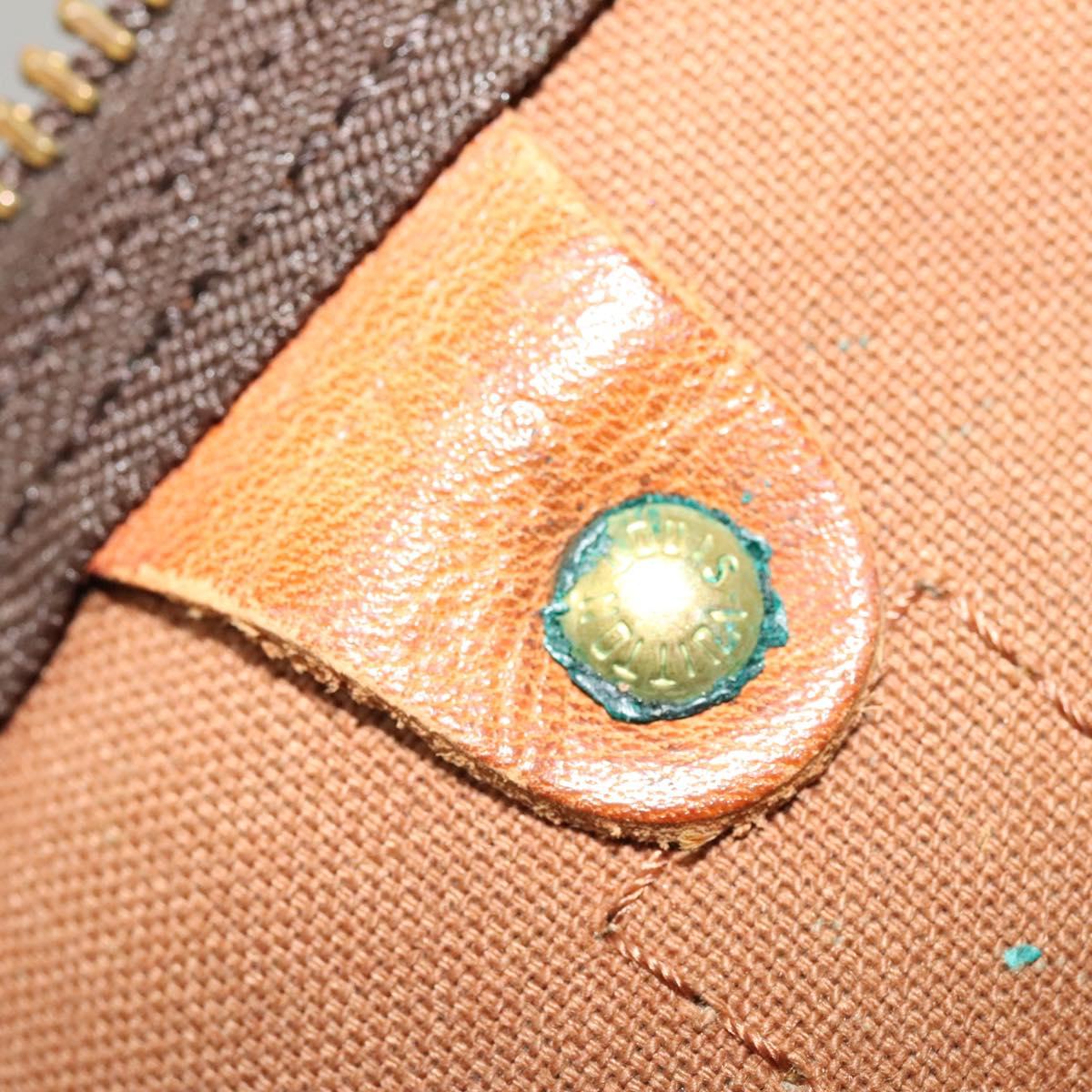 Louis Vuitton Keepall 55, Brown, Canvas, travel
