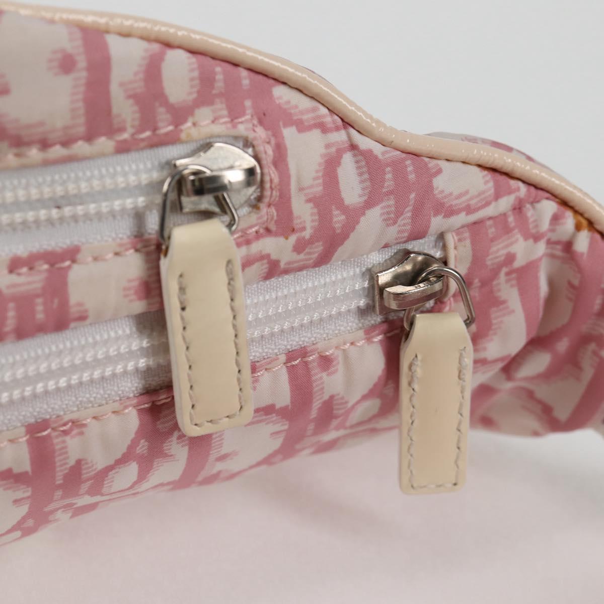 Dior Trotter, Pink, Canvas, shoulder