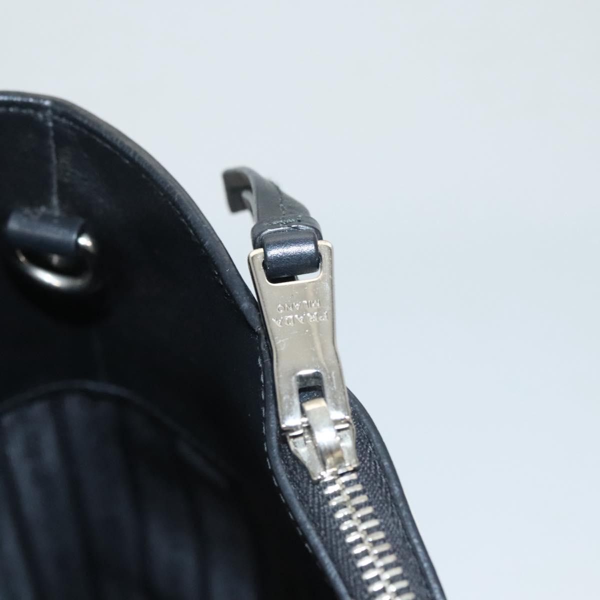 Prada Concept, Black, Leather, handbag
