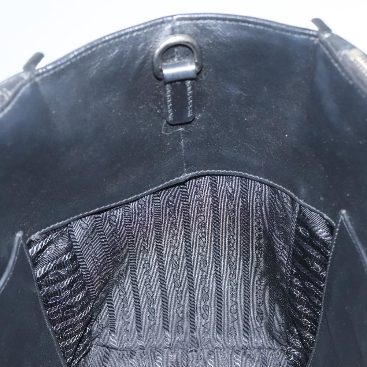 Prada Concept, Black, Leather, handbag