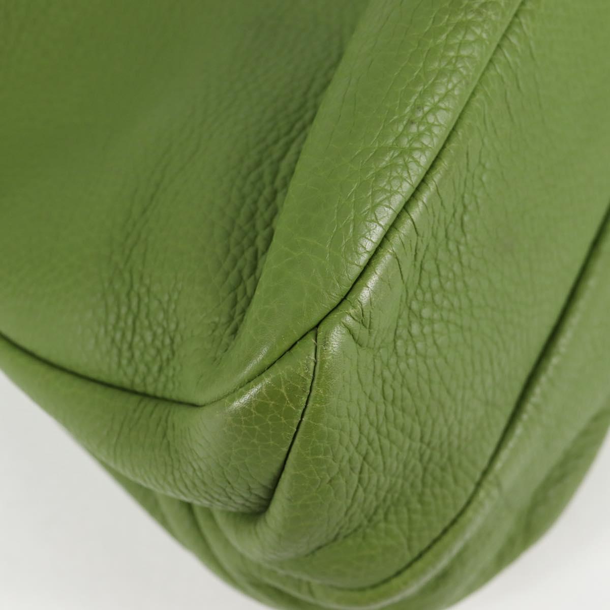 Bottega Veneta, Green, Leather, shoulder