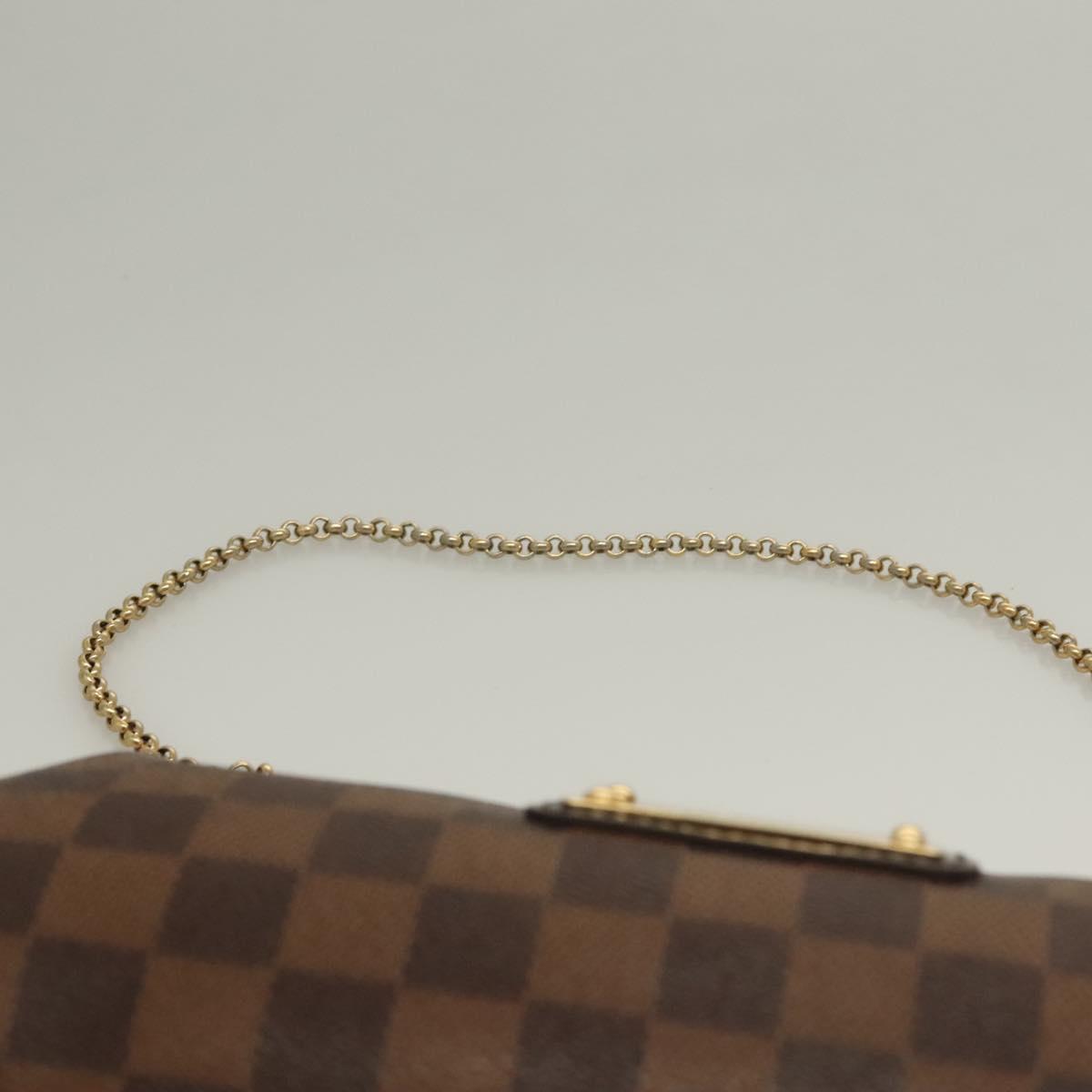 Louis Vuitton Eva, Brown, Canvas, shoulder