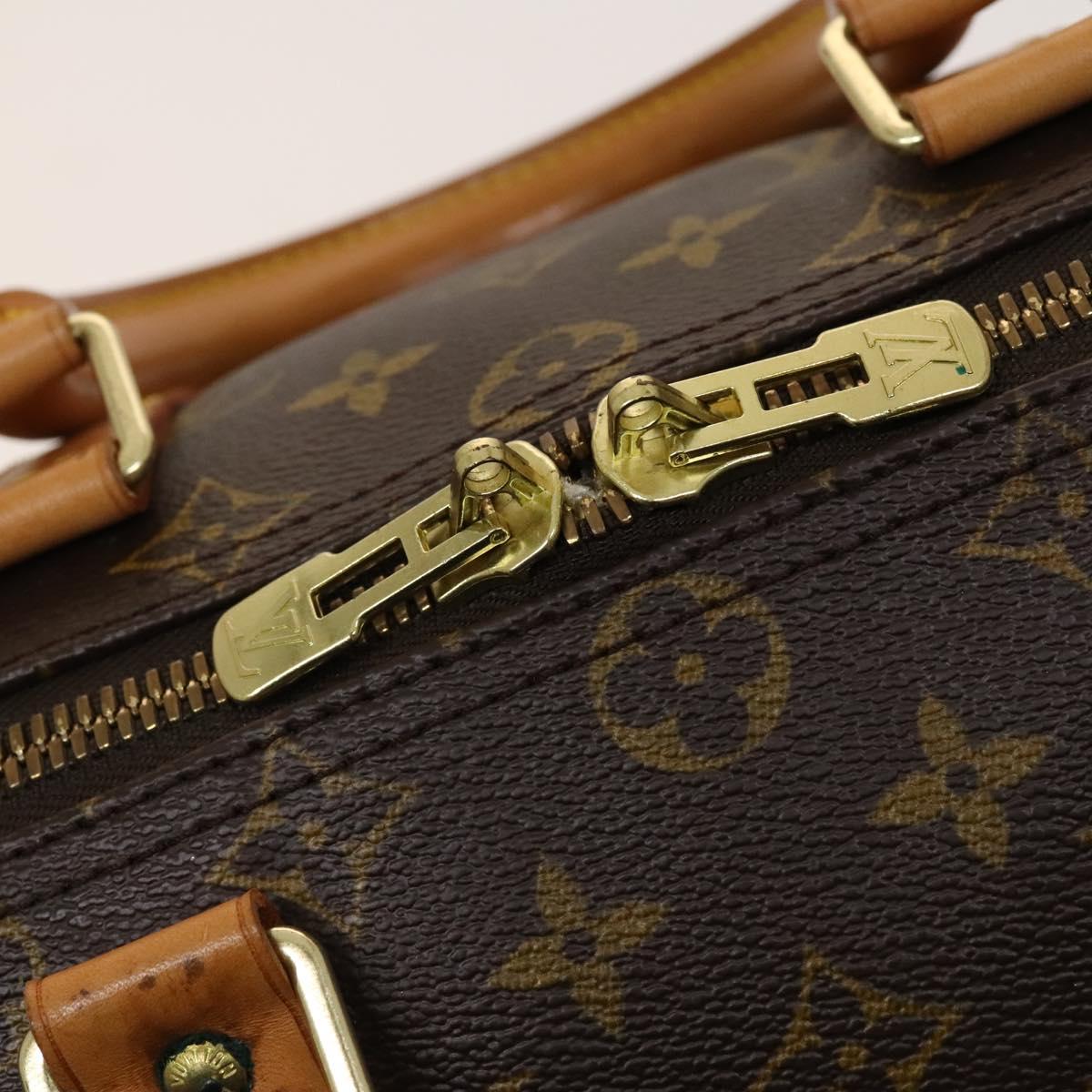 Louis Vuitton Keepall 45, Brown, Canvas, travel