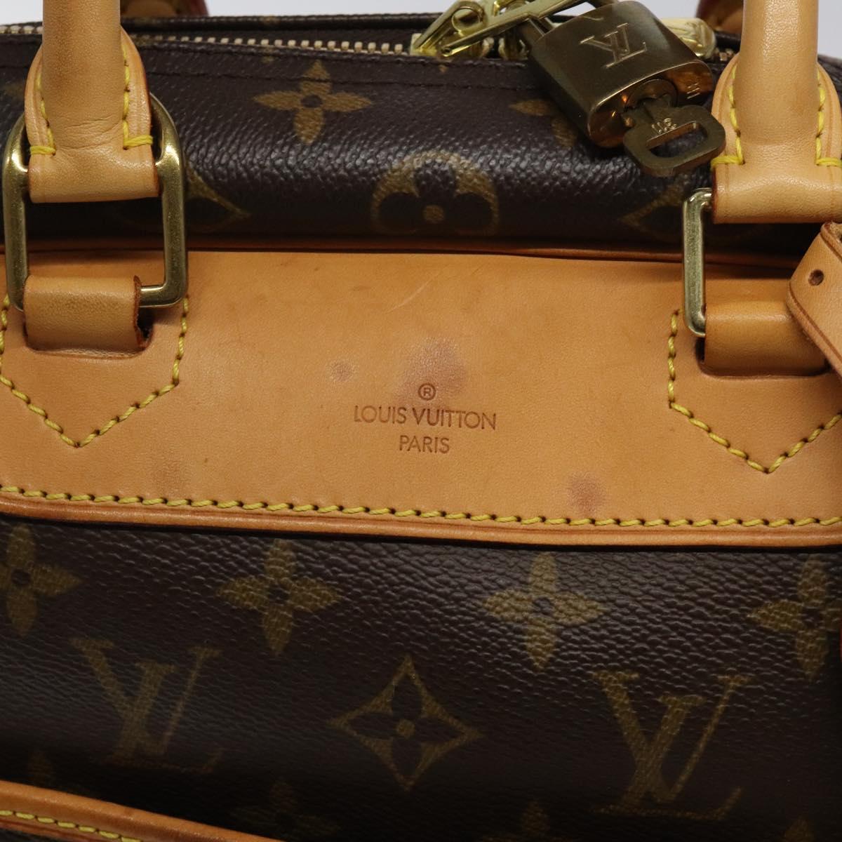 Louis Vuitton Deauville, Brown, Canvas, handbag
